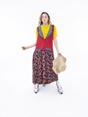 Vintage Carole Little “Art to Wear” Dress